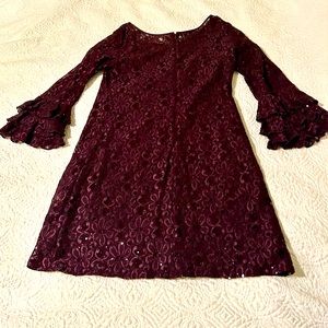Laura dress, above knee length, size 12